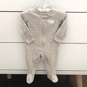 3/$15 Carter’s NB footed onesie